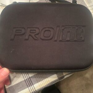 Pro-Fit Black Zippered Case massage gun